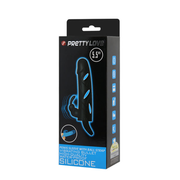 Funda pene extension 5.5 pretty love