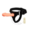 Arnés con dildo hueco y vibración · Baile