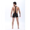 Boxer Negro con Tirantes