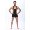 Boxer Negro con Tirantes