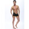 Boxer Negro y Amarillo con Tirantes