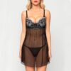 Babydoll encaje & malla
