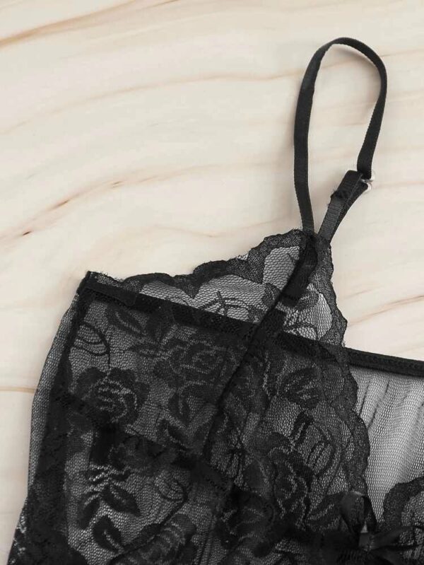 Babydoll Encaje Negro - Imagen 3