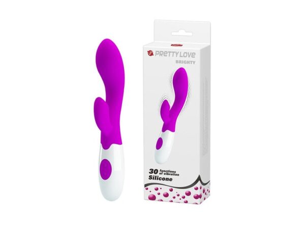 Vibrador con estimulador Brighty - Imagen 2
