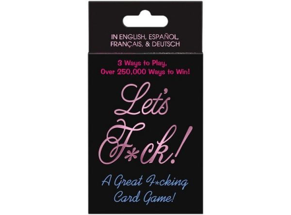 Juego de cartas Lest Fuck
