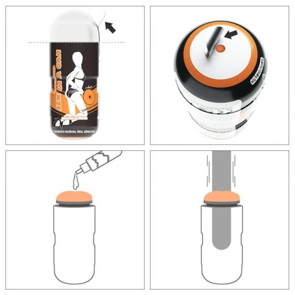 Masturbador Lovetoy Sex in a can Ano