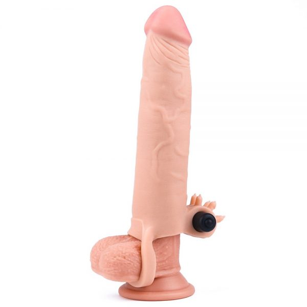 Funda Vibradora Pleasure X Tender + 6.5 CM - Imagen 2