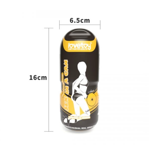 Masturbador masculino Stamina ano SexInACan - Imagen 4