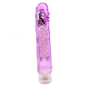 Vibrador Cristal Jelly Glitters