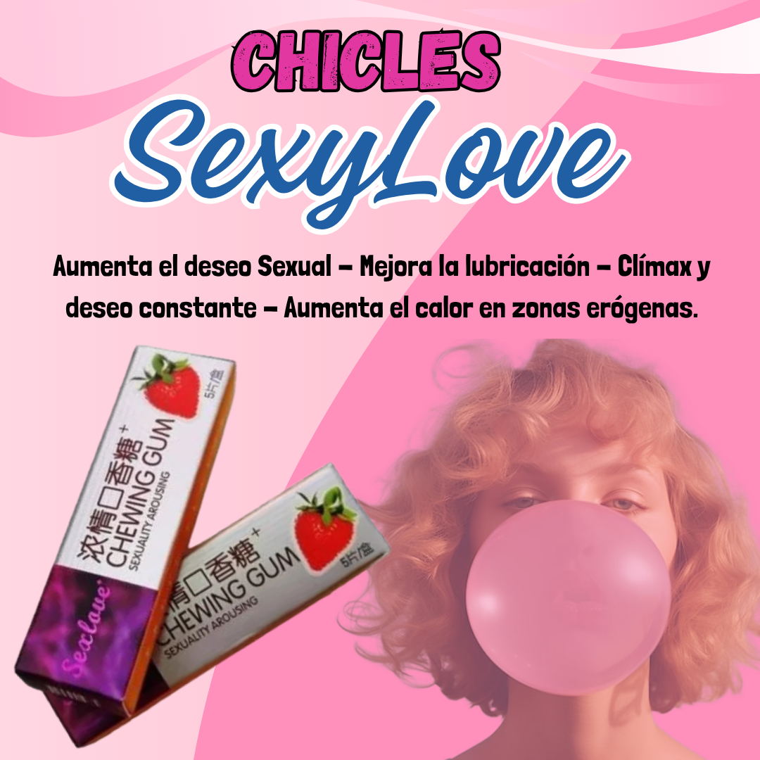 Chicle Excitante Sexy Love - Imagen 2