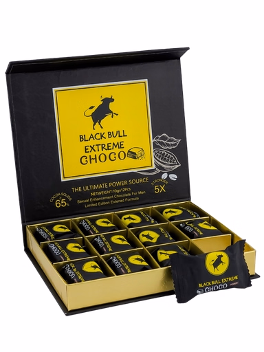 OEM-Black-Bull-Blue-Bull-Chocolate-Packaging-Paper-Gift-Box-Rhino-Chocolate-Box-for-Christmas Caja Chocolate Black Bull Extreme